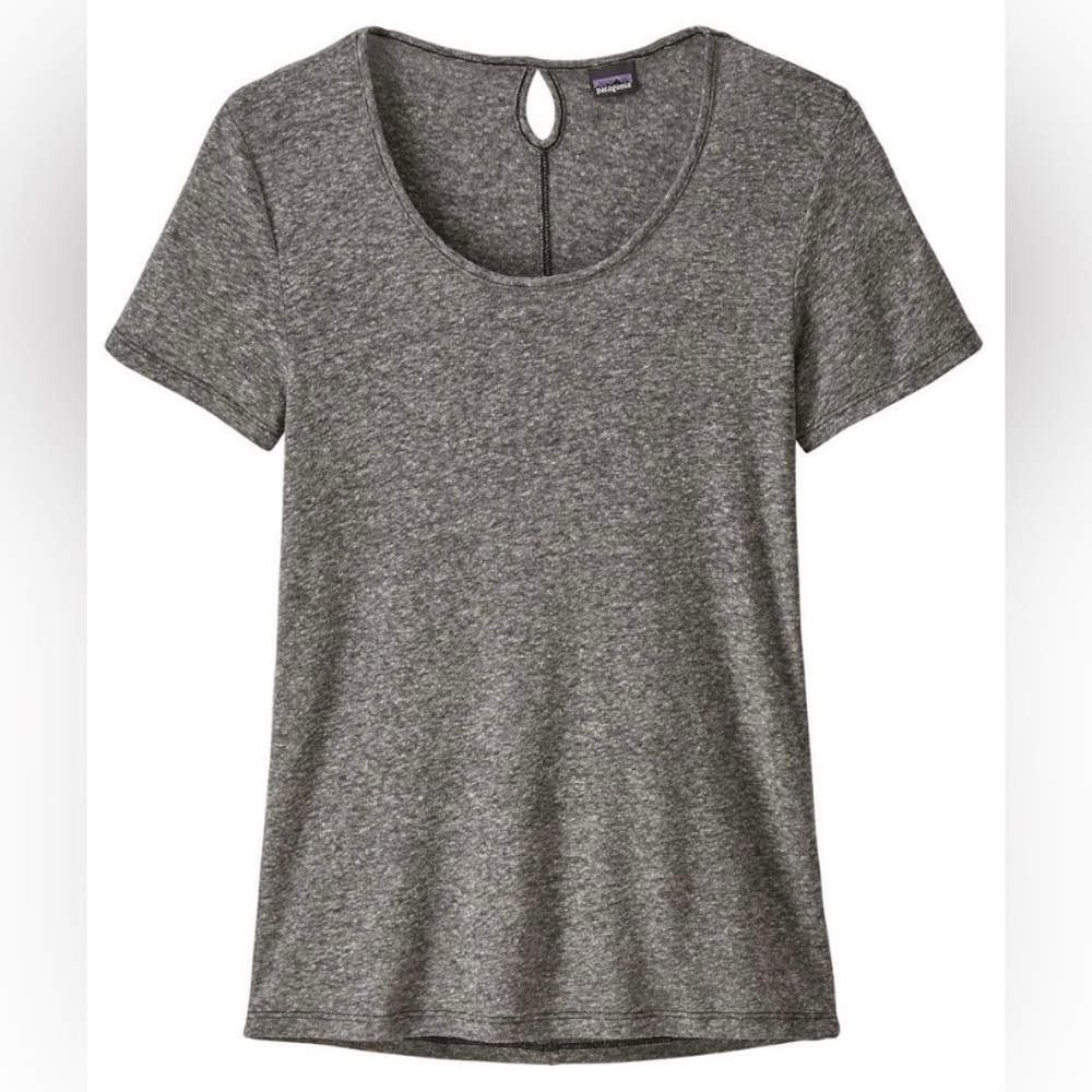 Patagonia Women's Mount Airy Scoop Tee in Ink Blank